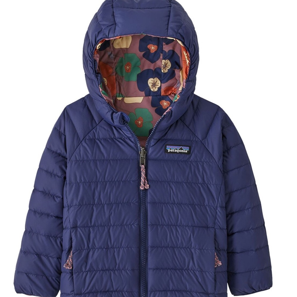Patagonia Reversible Down Sweater Hoodie, 2T